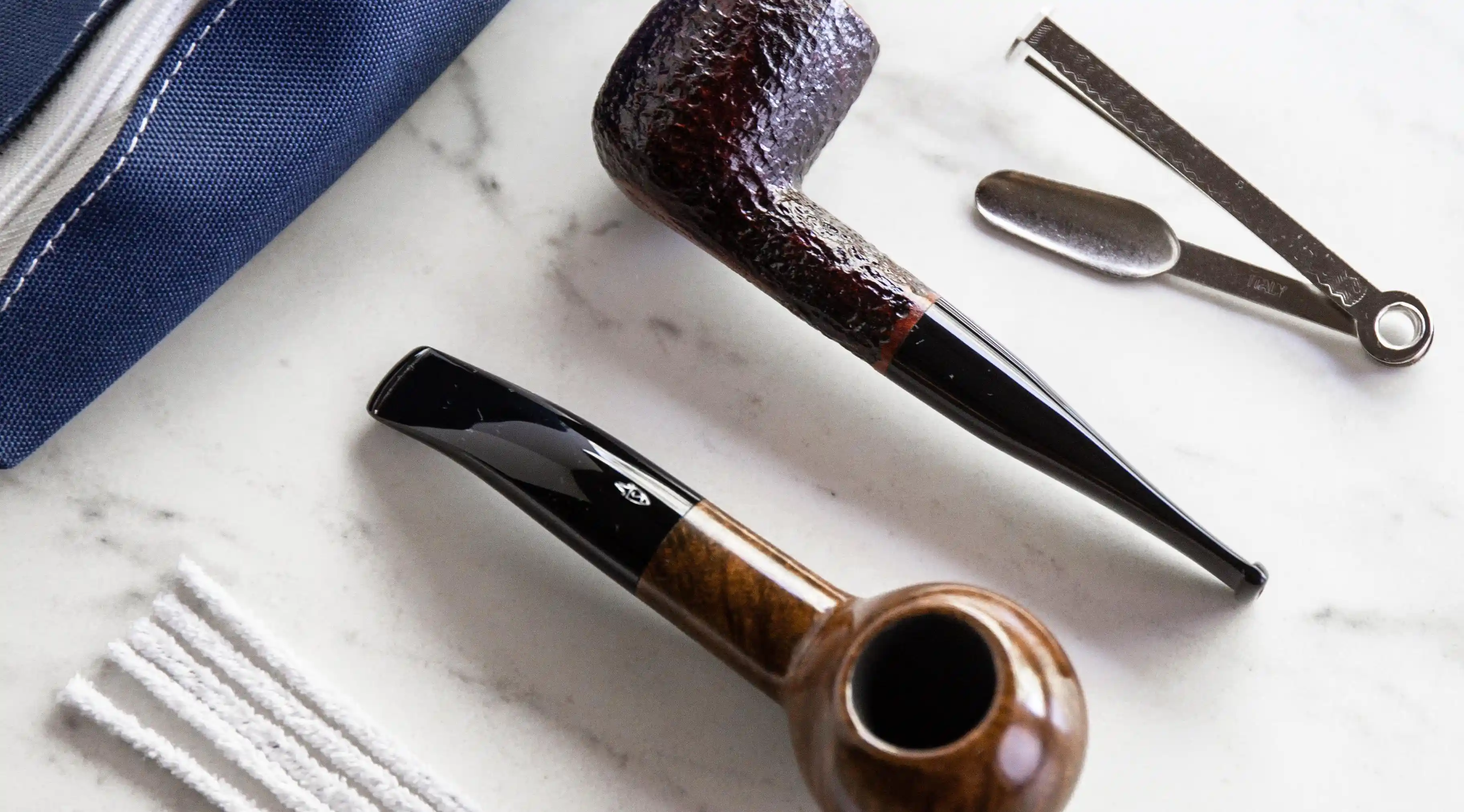 Savinelli One Starter Kit Rusticated (601) (6mm) Tobacco Pipe - The