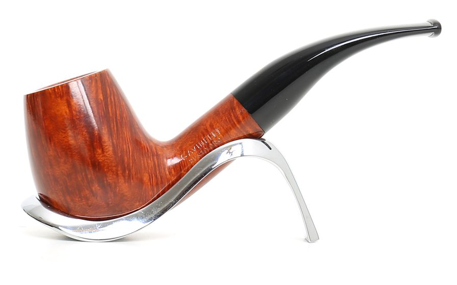 Savinelli Punto Oro Gold 628 - Smooth Brown - Tobacco Pipe